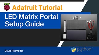 Adafruit Matrix Portal - RGB LED Display - Setup Guide (CircuitPython)