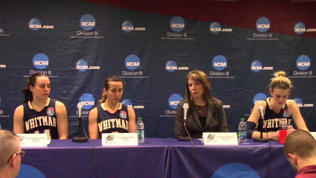 2014 NCAA DIII Women's Basketball Semifinal Post-game Press Conference – Whitman