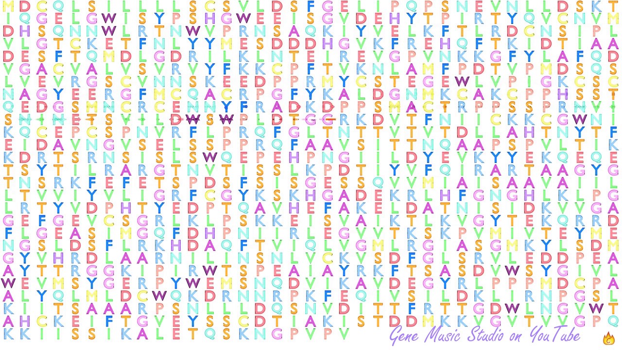 Gene Music using Protein Sequence of EPHA3