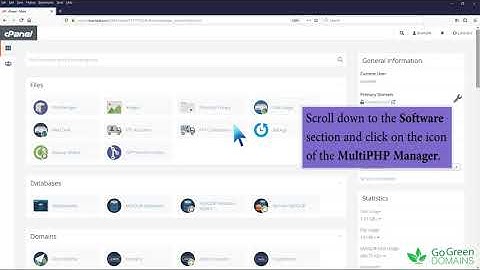 Learn how to change the PHP version on your domain using cPanel with  Go Green Domains