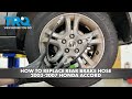 How to Replace Rear Brake Hoses 2003-2007 Honda Accord