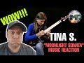 HOLY CRAP!! | Tina S - MOONLIGHT SONATA REACTION | FIRST TIME REACTION TO