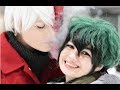 BNHA boys go Ice Skating (My Hero Academia Cosplay skit)