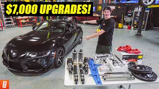Buying a 2020 Toyota Supra and Modifying it immediately  Big Brake Kit and Suspension  Part 2