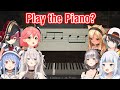 [Hololive] Everyone Use Their Piano Skill in Resident Evil 8 Village [Eng Sub]