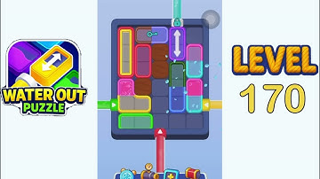 Water Out Puzzle Level 170 Walkthrough Solution