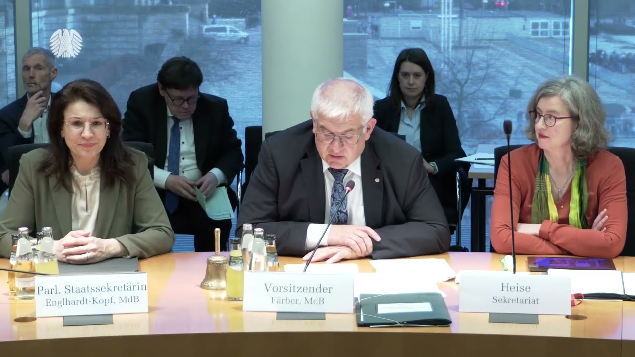 Anhörung zum Bundesjagdgesetz und Bundesnaturschutzgesetz