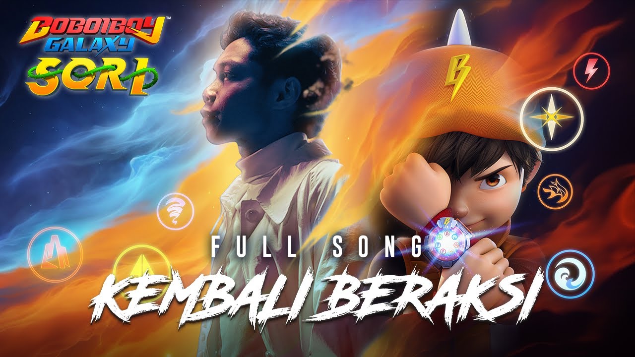 BoBoiBoy Galaxy SORI Full Song  Kembali Beraksi by Firdaus Rahmat