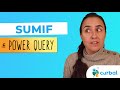 Create a sumif in power query and keep all columns