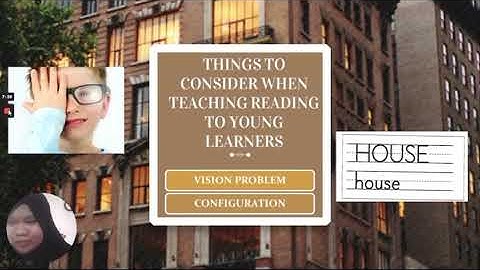 Teaching Reading for Young Learners - Group 4