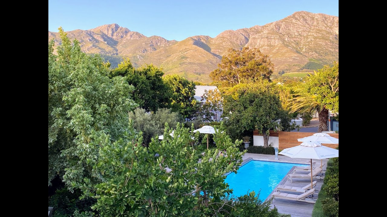 Maison Cabriere, boutique hotel Franschhoek near Cape Town