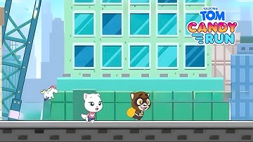 Talking Tom Candy Run 🍭 Gameplay Part 3 (Android, iOS)