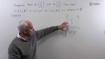 Ch6Pr18: Span as a Subspace
