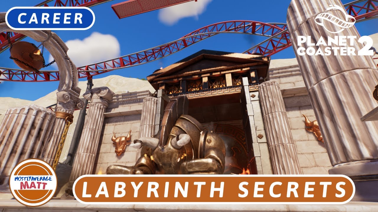Planet Coaster 2 Career - Labyrinth Secrets