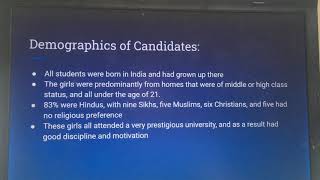 Article Review Presentation- for interpersonal communication.