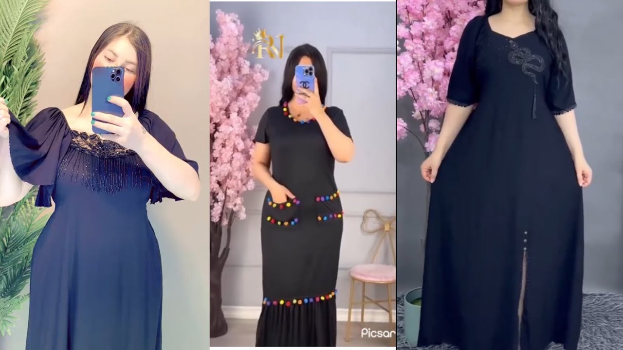 #فصالات_دشاديش_جديده بلون الاسود#دشاديش_صيفية #فساتين نازكه #لعام ٢٠٢٤♥️👗🌸لاتفوتكم