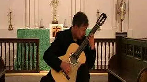 Paul Gregory plays Gran Vals by Tarrega(nokia waltz)