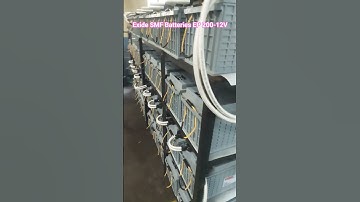 Exode Industrial UPS battery #SMF Batteries #power backup