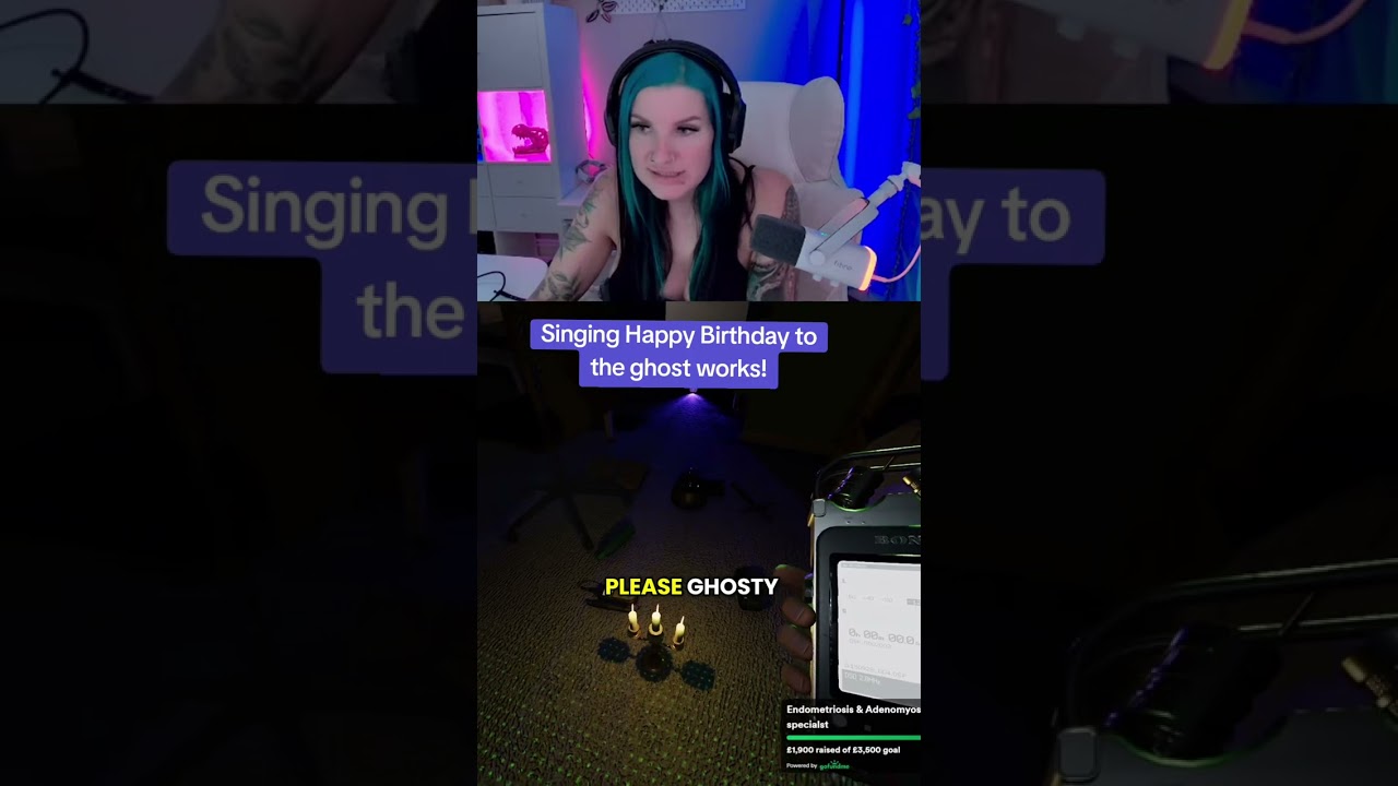 Singing Happy Birthday to the ghost  in Phas to get it to blow out the firelight 