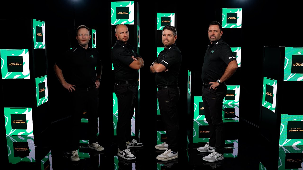 Still frame from Stinger Golf Club Rebrands as Southern Guards GC