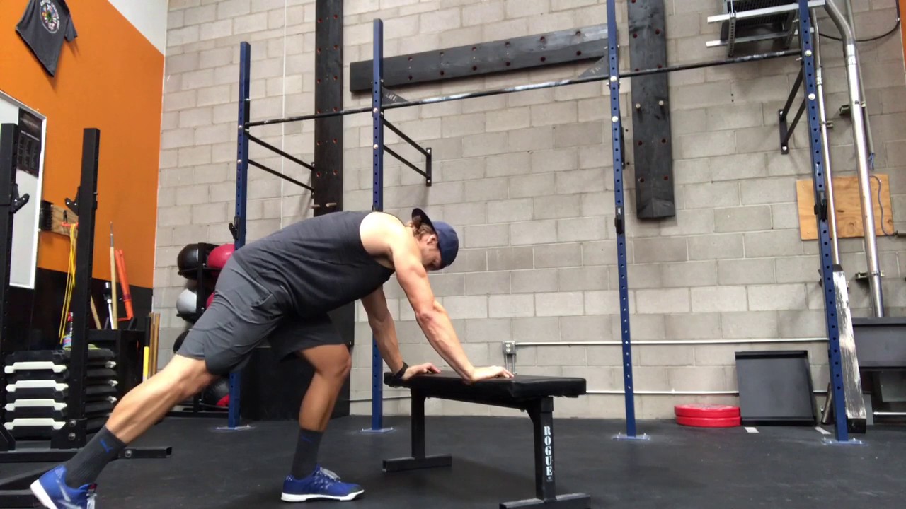 Push Up Using Bench Push Up (modified on bench) - YouTube