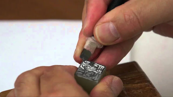 Carol Marks' Names Seal Carving Process