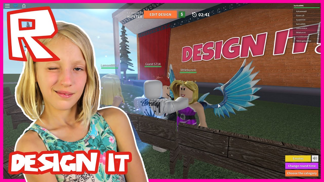 DESIGN IT fashion contest | Roblox - YouTube