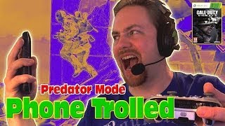 CoD Ghosts | back stabbed and phone trolled | Predator Mode