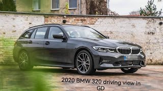 Cruisen durch Schwäbisch-Gmünd BMW 320D Fahrt sicht