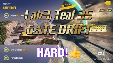 Asphalt 8 - Koenigsegg Regera R&D - Lab 3 - Test 35 - Gate Drift