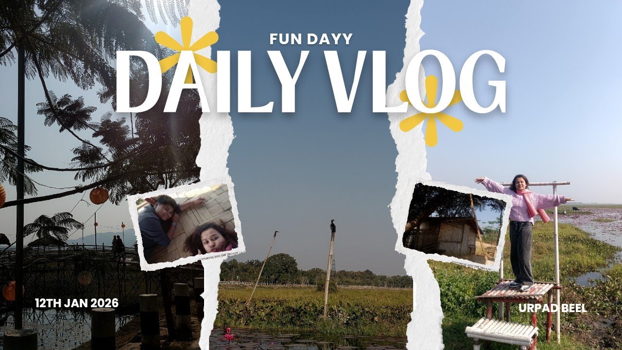 Peace Feels Like This | Urpad Beel & Tea Garden | Nature Vlog | 12 jan 2026