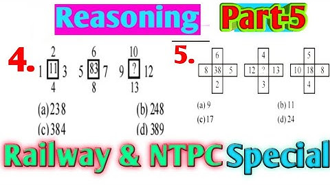 Reasoning Tricks in hindi | Missing number | For #Railway​, NTPC, RPF, SSC-GD,SSC, BANK & all