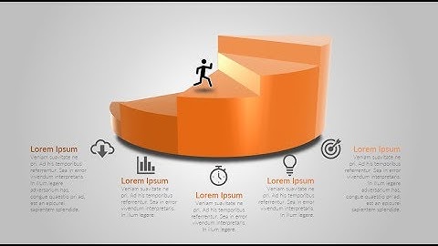 How to make 3d business process slide in Microsoft PowerPoint. PPT tricks.