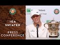 Iga Swiatek - Press Conference after Final | Roland-Garros 2020