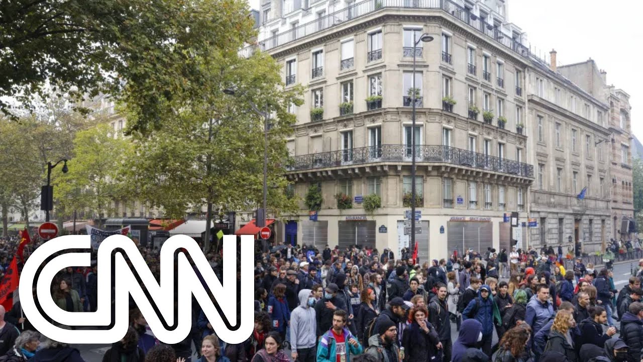 Protesto em Paris termina em confronto | EXPRESSO CNN