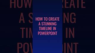 How to create a stunning timeline animation in PowerPoint