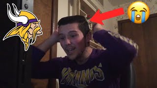 Vikings Fan Reacts to Losing to the Giants in Playoffs!!! {Live Reaction}