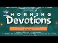 LEEWARD ISLANDS DISTRICT | DAILY DEVOTIONS | NEVIS CIRCUIT | Bro. Hensley Daniel | 8 - 05 - 2025