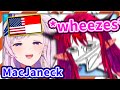 IRyS LOSES IT When Reine Starts Speaking English with an Indonesian Accent 【Hololive】