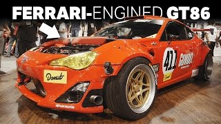 Ryan tuerck's ferrari-powered gt86 has made its debut at sema.
here’s everything you need to know about it from the man who
actually built it! subscribe: htt...