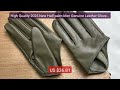 High Quality 2025 New Half palm Men Genuine Leather Gloves Wom... — Best Buy 2026 | Great Quality!