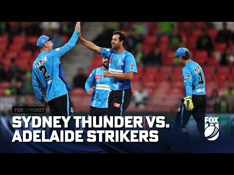 Sydney Thunder vs Adelaide Strikers - Match Highlights | 16/12/22 | Fox Cricket