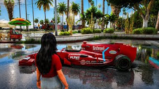 GTA 5 Next Gen Visuals QuantV Mod Gameplay on RTX 5090 | 4K 60FPS Ultra Settings