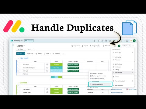 How to Handle Duplicates in Monday.com (Simple Cleanup Guide)