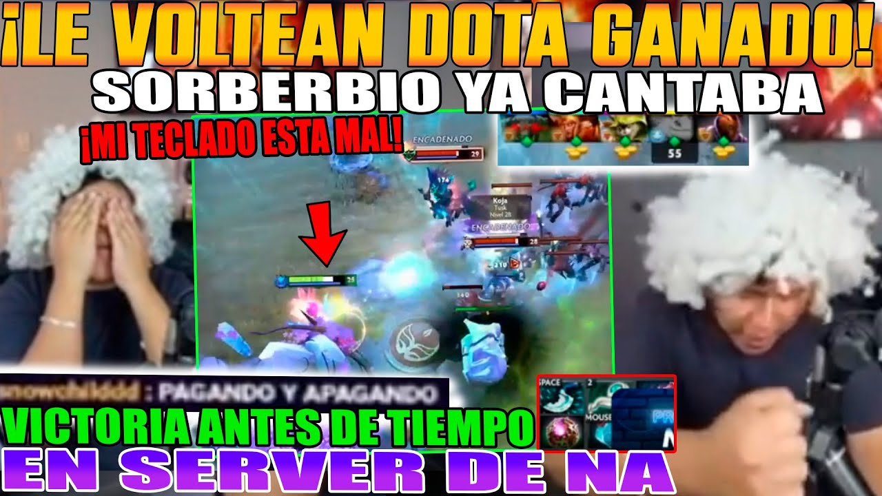 LE VOLTEAN DOTA GANADO!! MACARIUS SOBERBIO CANTABA VICTORIA ANTES DE TIEMPO. JUEGA SERVER NA DOTA 2