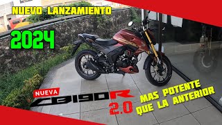 La Nueva CB190r 2.0 mas potencia