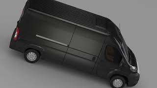 3D Model of Fiat Ducato Maxi Van L3H2 2006-2014 Review