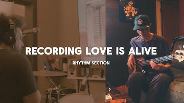 Tony Austin & Pino Palladino studio sessions with Alain Clark