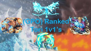 GPO Ranked 1v1 s with Tori and Gravity cane