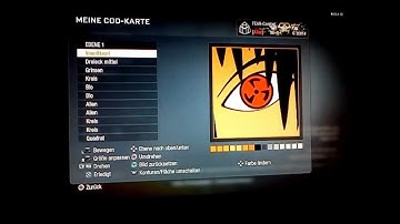 CoD Black OPS Playercard - Sharingan Tutorial